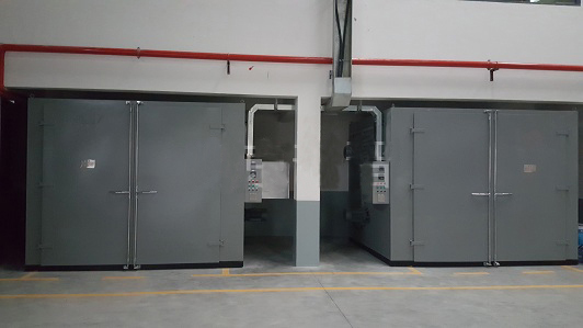 江蘇省蘇州市某化工公司采購油桶蒸汽烘箱設備